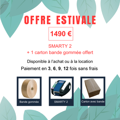 Offre estivale SMARTY 2 !